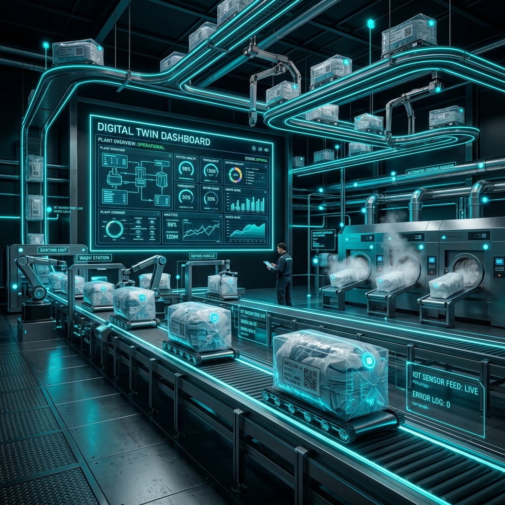 Industria 4.0 en Lavandería